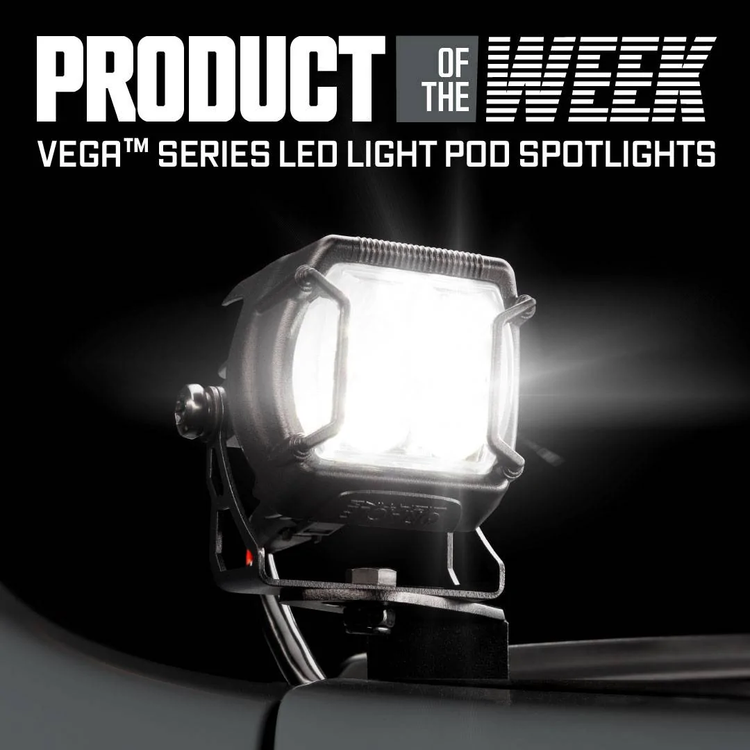 Jeep Gladiator Product of the Week: ORACLE Lighting VEGA Series Pod Lights POTW-vega-social