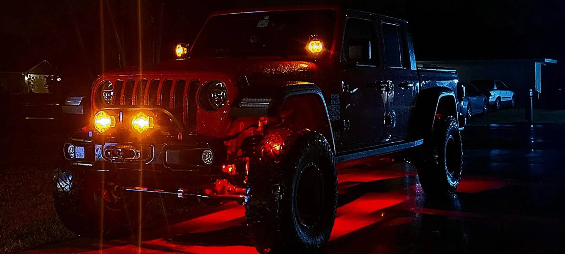 Jeep Gladiator Gladiator Glamour Shots rain