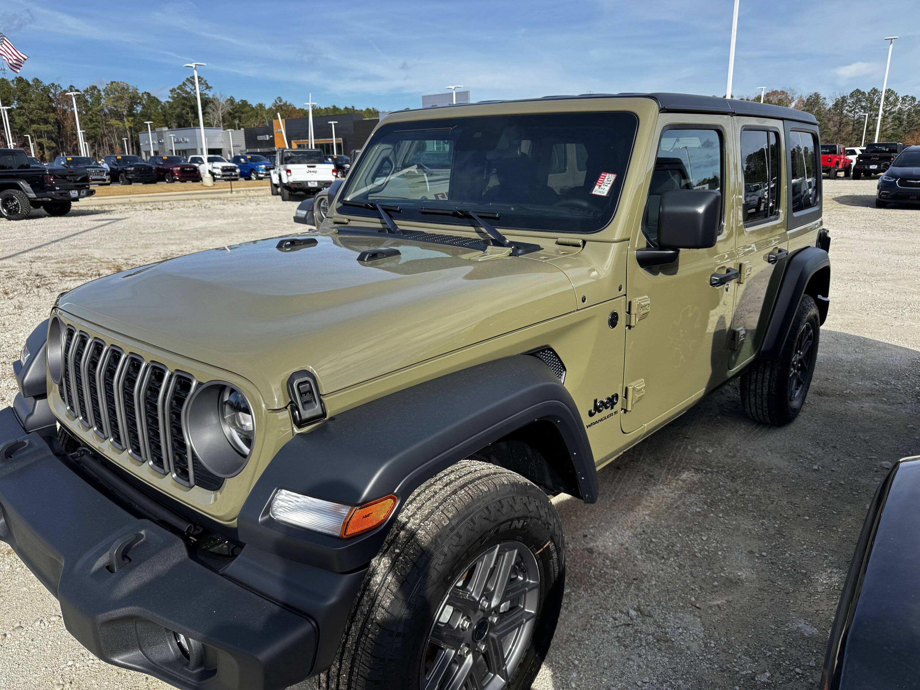 Jeep Gladiator Gator vs. 41 -- color comparison photos IMG_0849
