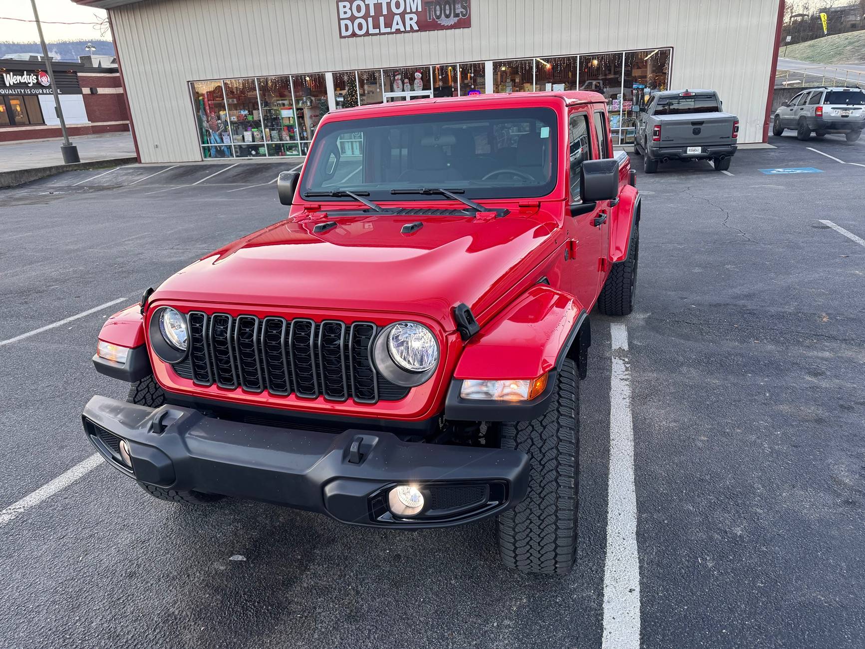Jeep Gladiator 2024 Gladiator Mojave Hood Swap IMG_2520