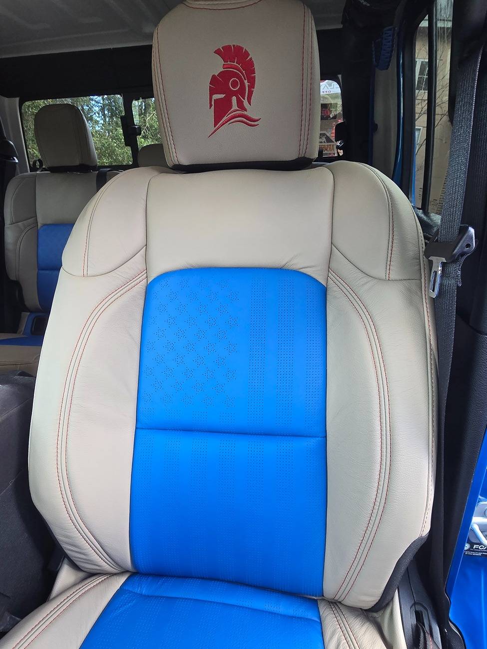 Jeep Gladiator Just got news Katzkins installed 20241218_113839