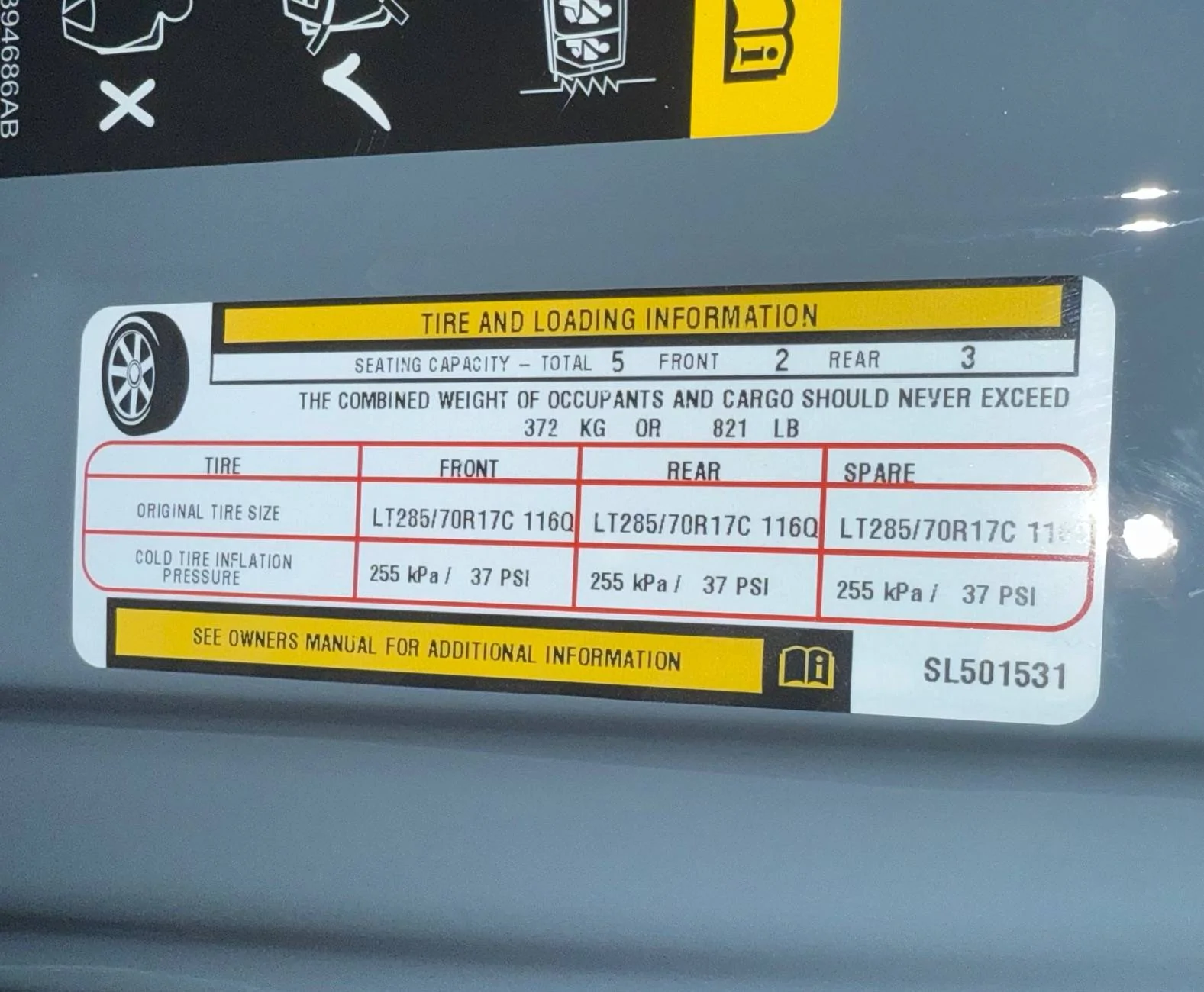 Jeep Gladiator 1086lb Payload capacity, Mojave. What? IMG_8111