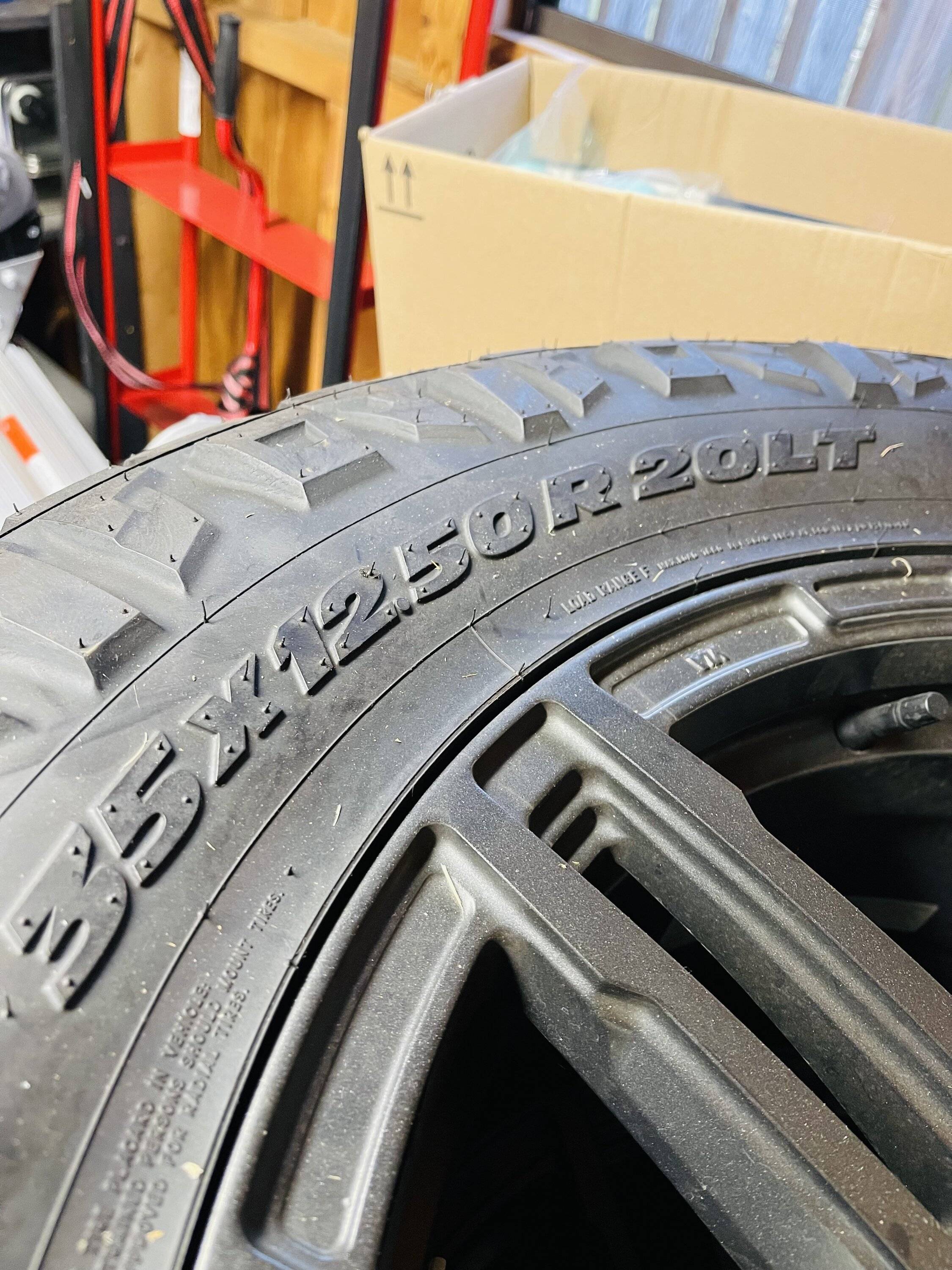 Jeep Gladiator 5 Nitto Ride Grappler 35x12.5x20 Tires with 5 Venomrex Wheels IMG_6805