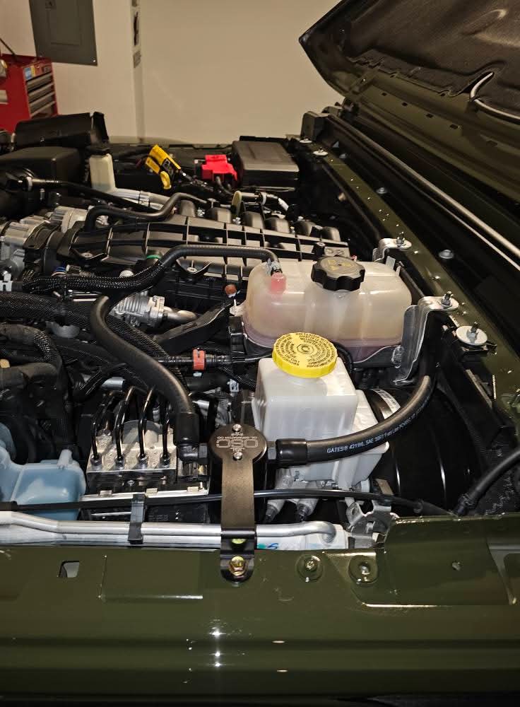 Jeep Gladiator Installed oil catch can. FB_IMG_1734773696419