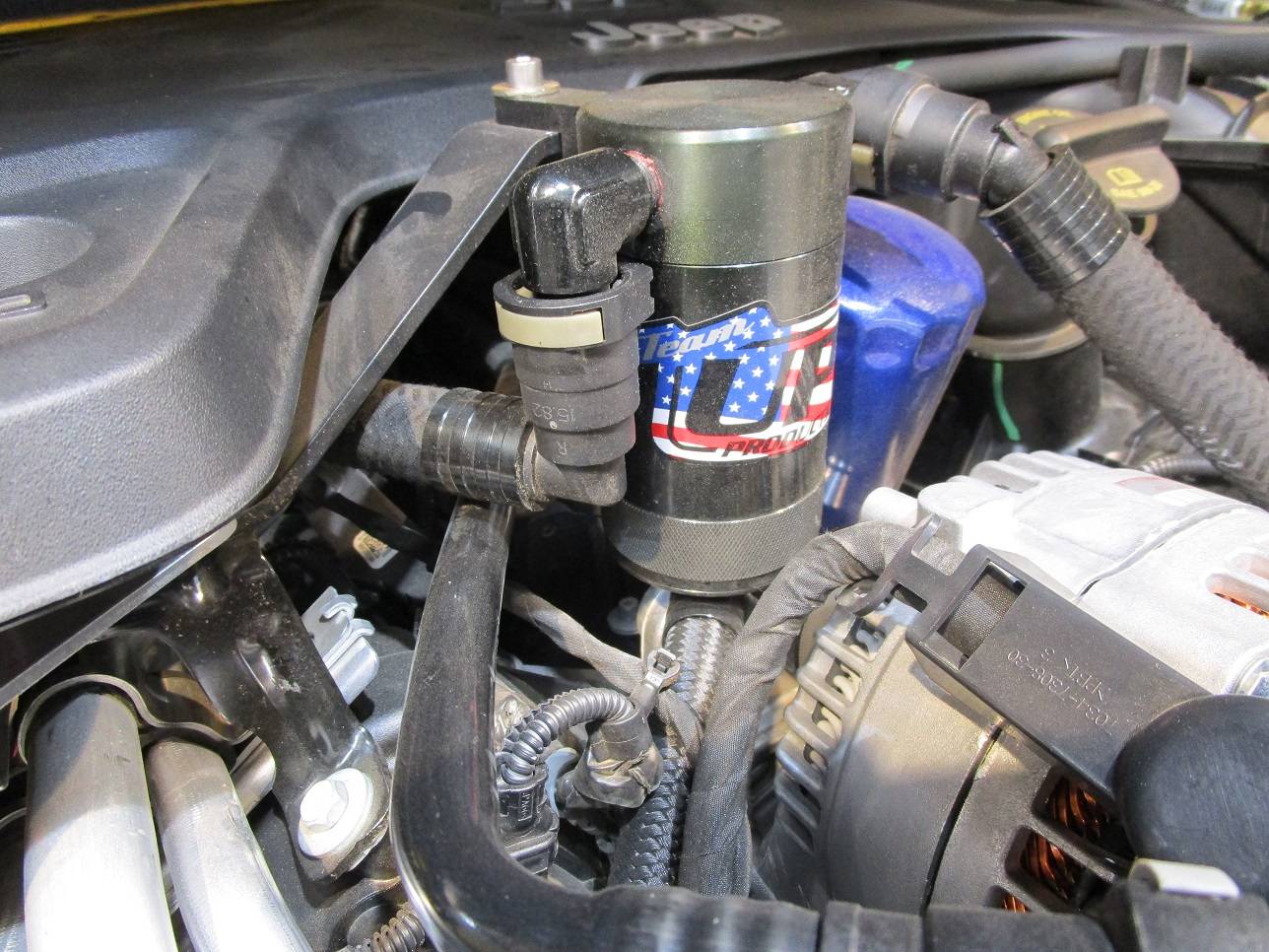Jeep Gladiator Installed oil catch can. IMG_1898.JPG