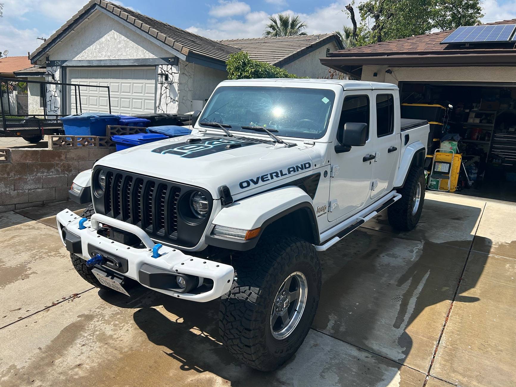 Jeep Gladiator Overland hood decal IMG_6635