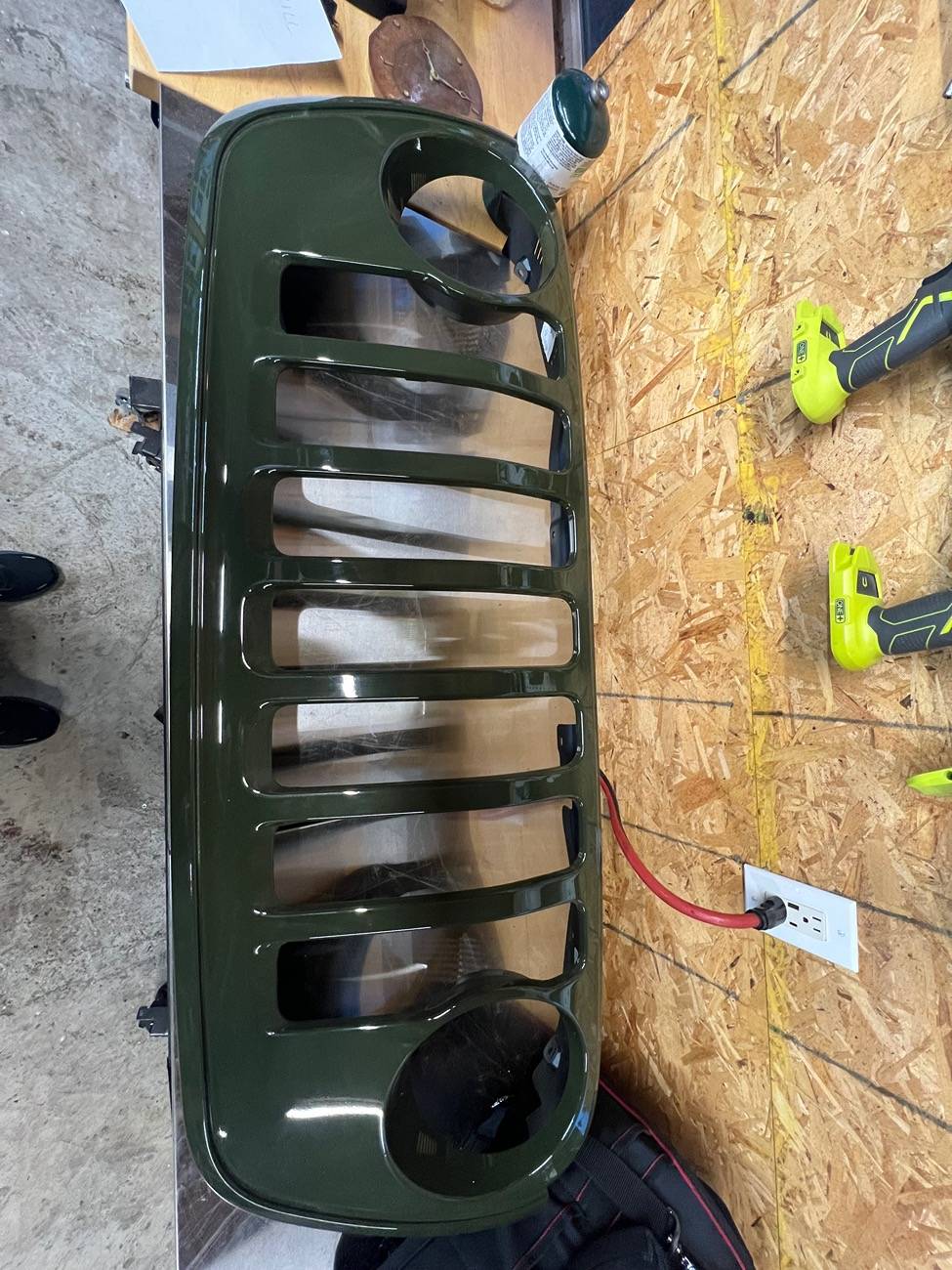 Jeep Gladiator New Sarge Green Grill -$250 or best offer IMG_2423