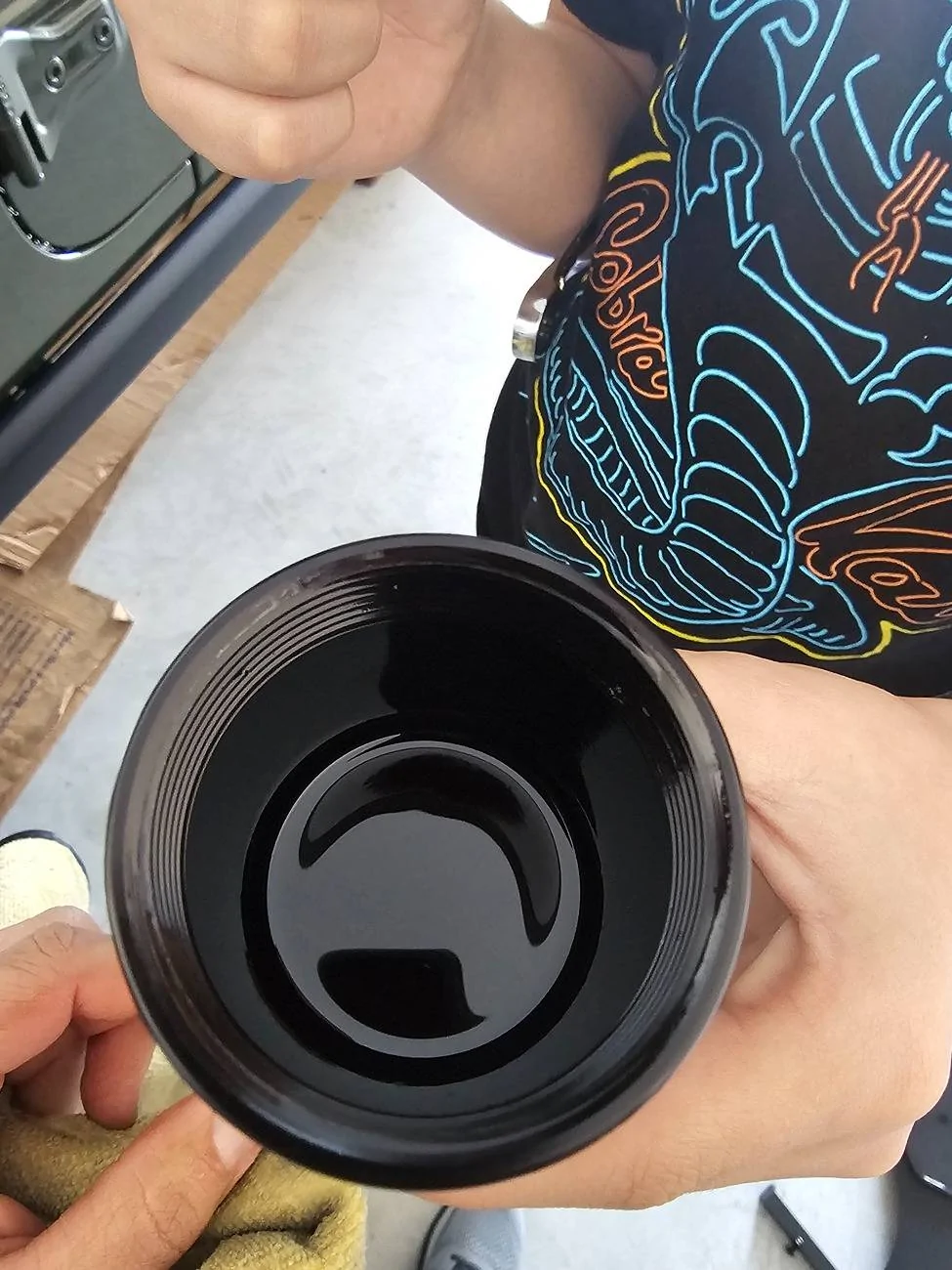 Jeep Gladiator Installed oil catch can. 20241222_124509