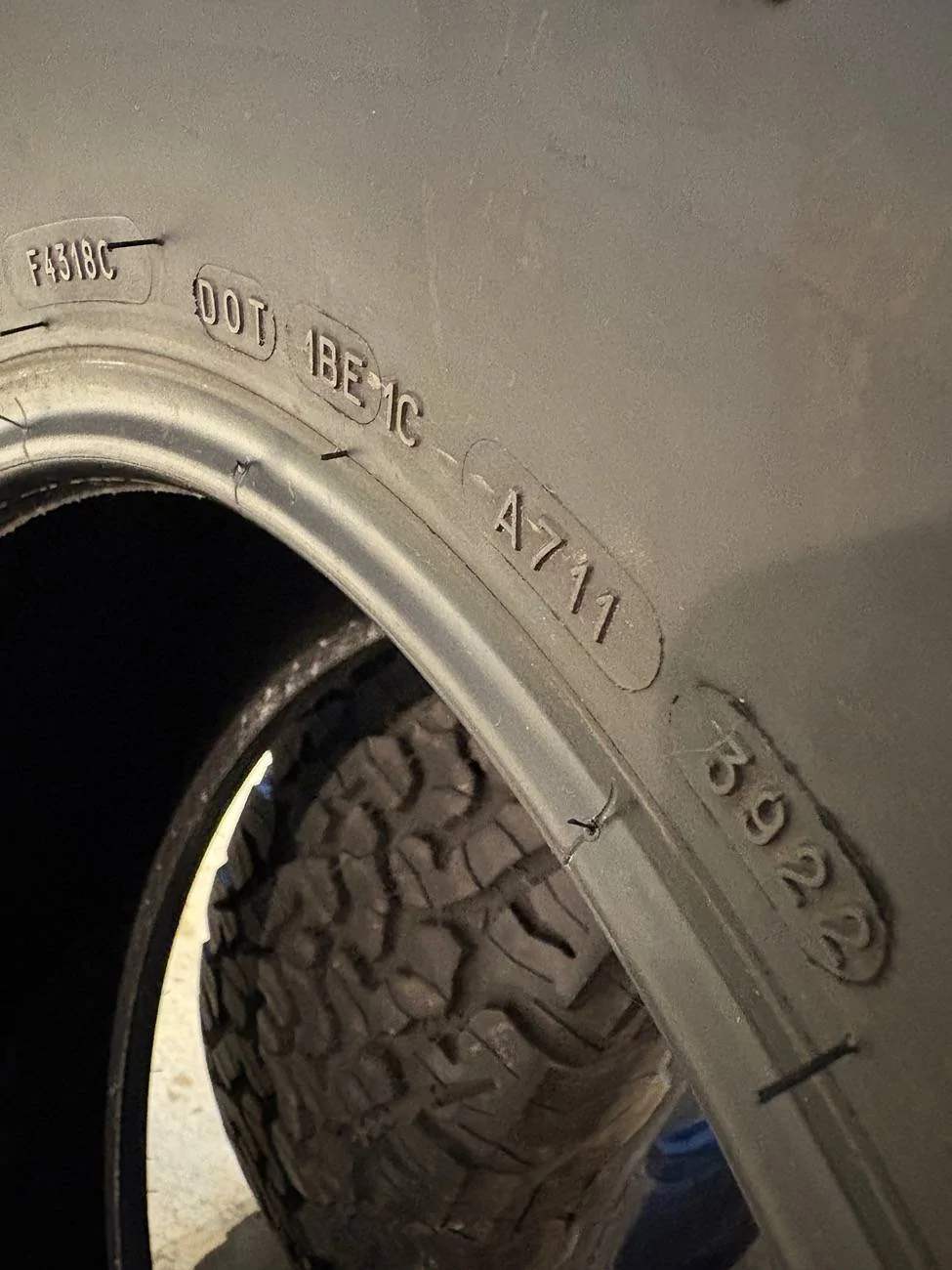 Jeep Gladiator BF Goodrich KO2 - 37x12.5r17 - Set of 5 IMG_0088
