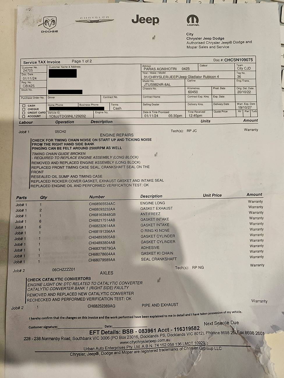 Jeep Gladiator My absolute nightmare Jeep Gladiator Experience over the last 20 months 20241226_184247 (1)