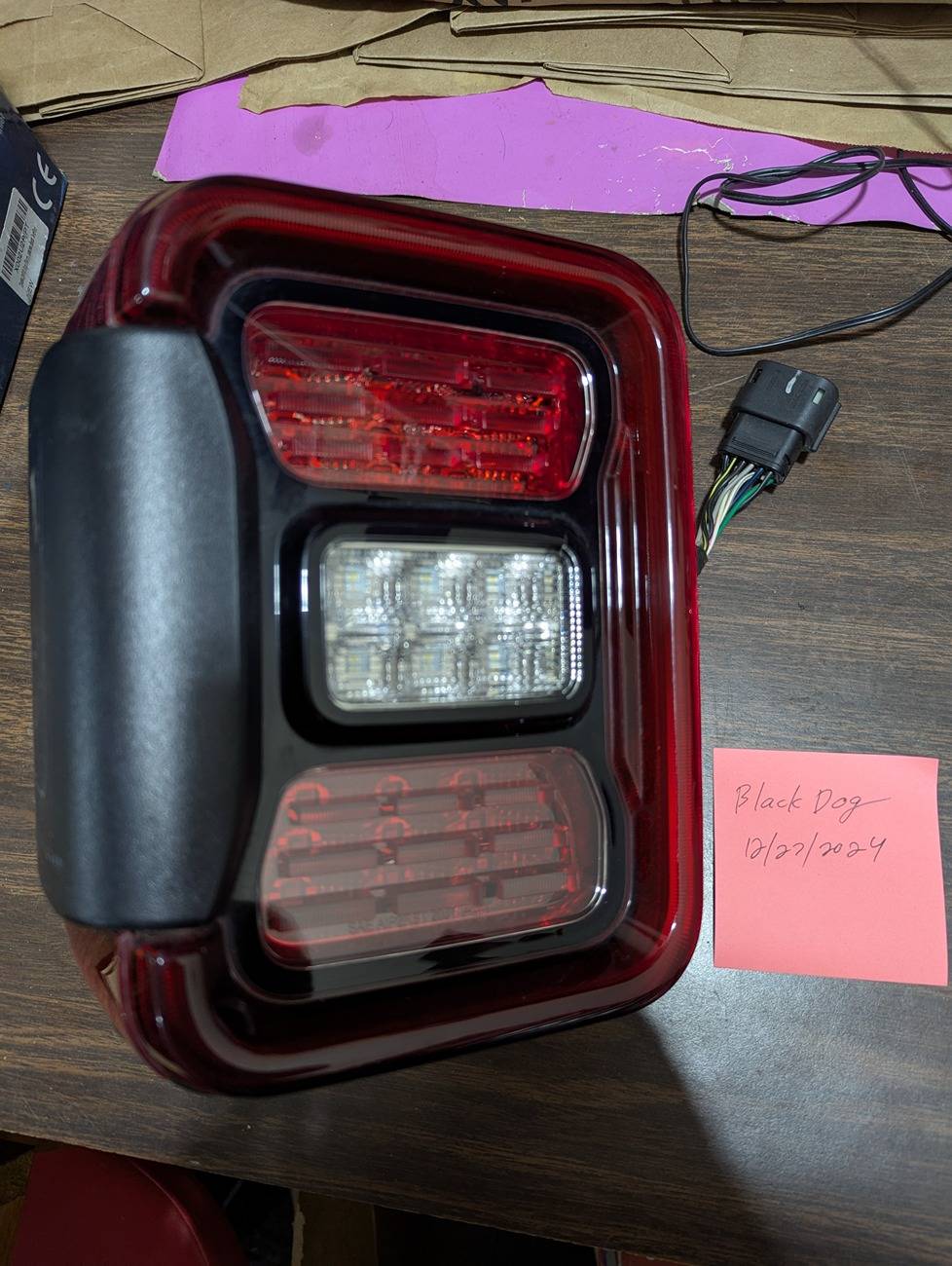 Jeep Gladiator OEM LED Tail Lights PXL_20241227_225459878