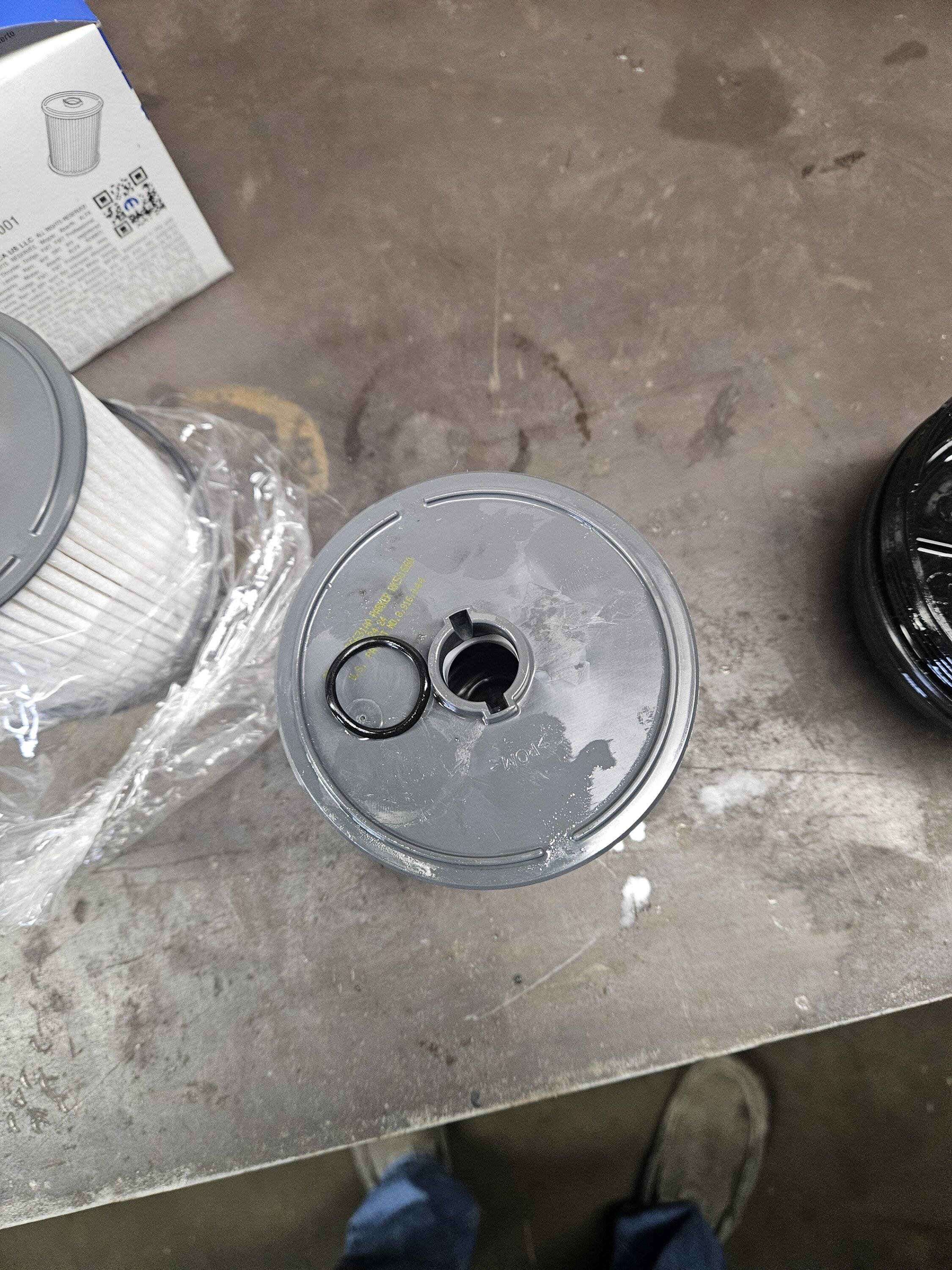 Jeep Gladiator Fuel filter caution 20241229_135538