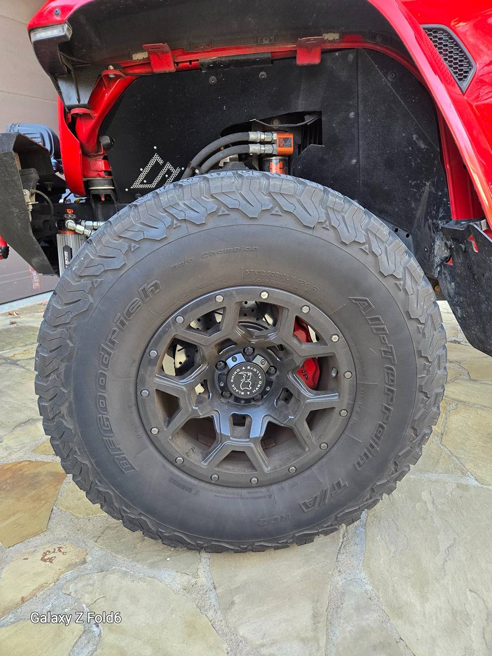 Jeep Gladiator Black Rhino Overland with 37"/12.5/18 BFG K02 in Tulsa 20241212_110039