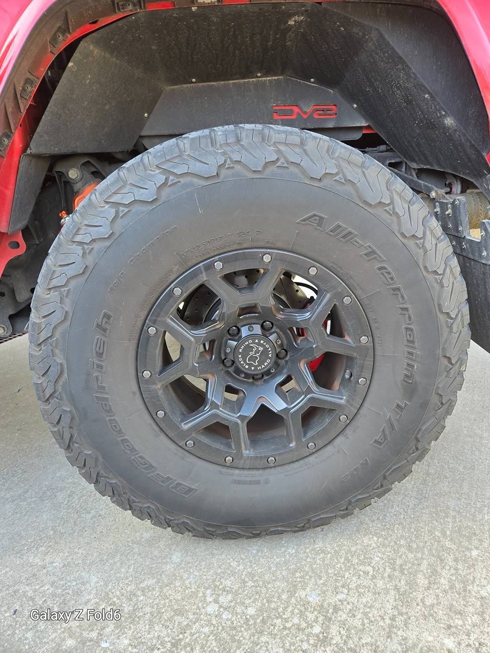Jeep Gladiator Black Rhino Overland with 37"/12.5/18 BFG K02 in Tulsa 20241212_110110