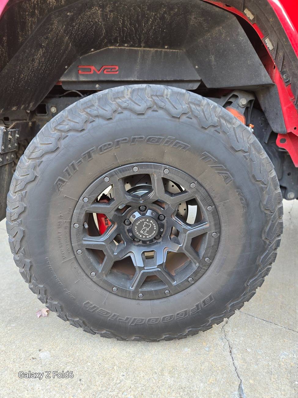 Jeep Gladiator Black Rhino Overland with 37"/12.5/18 BFG K02 in Tulsa 20241212_110155