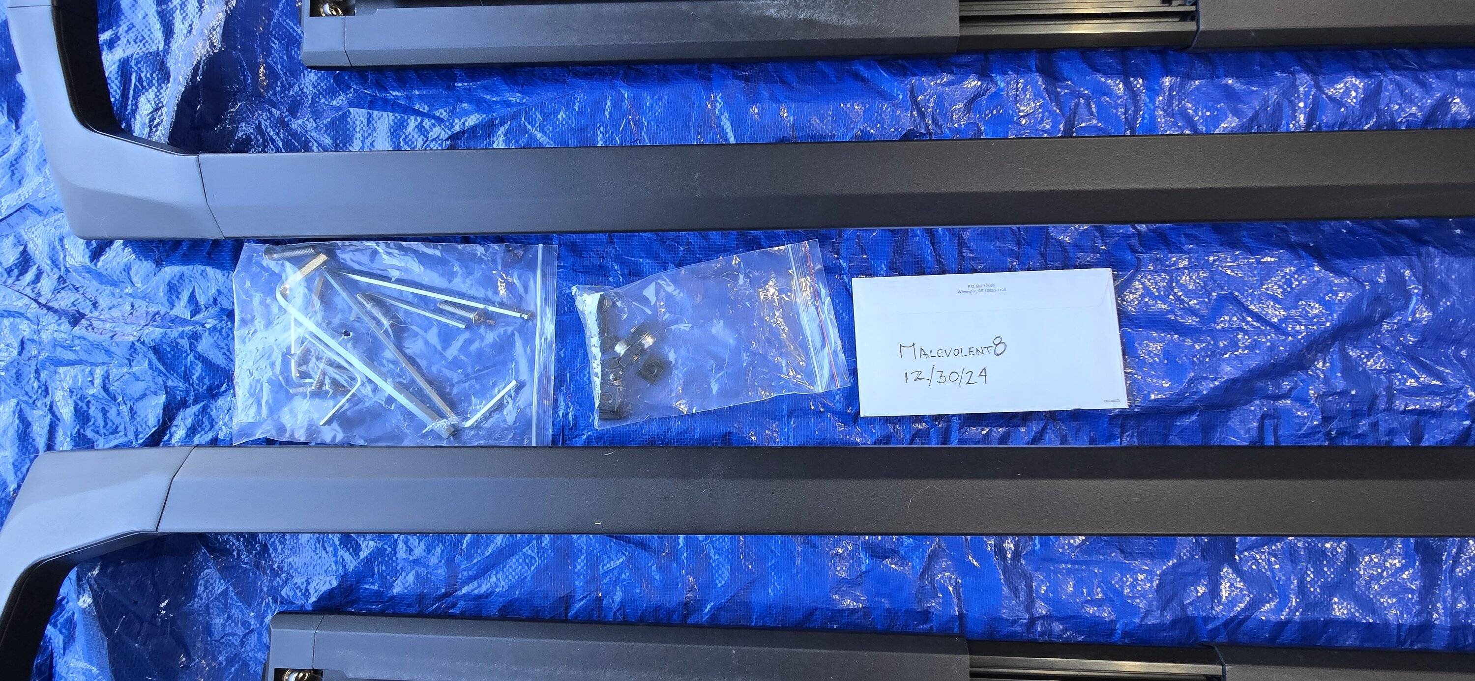 Jeep Gladiator Kuat Ibex Rack with Trail Rails mounting clamps - $1000 20241230_154130
