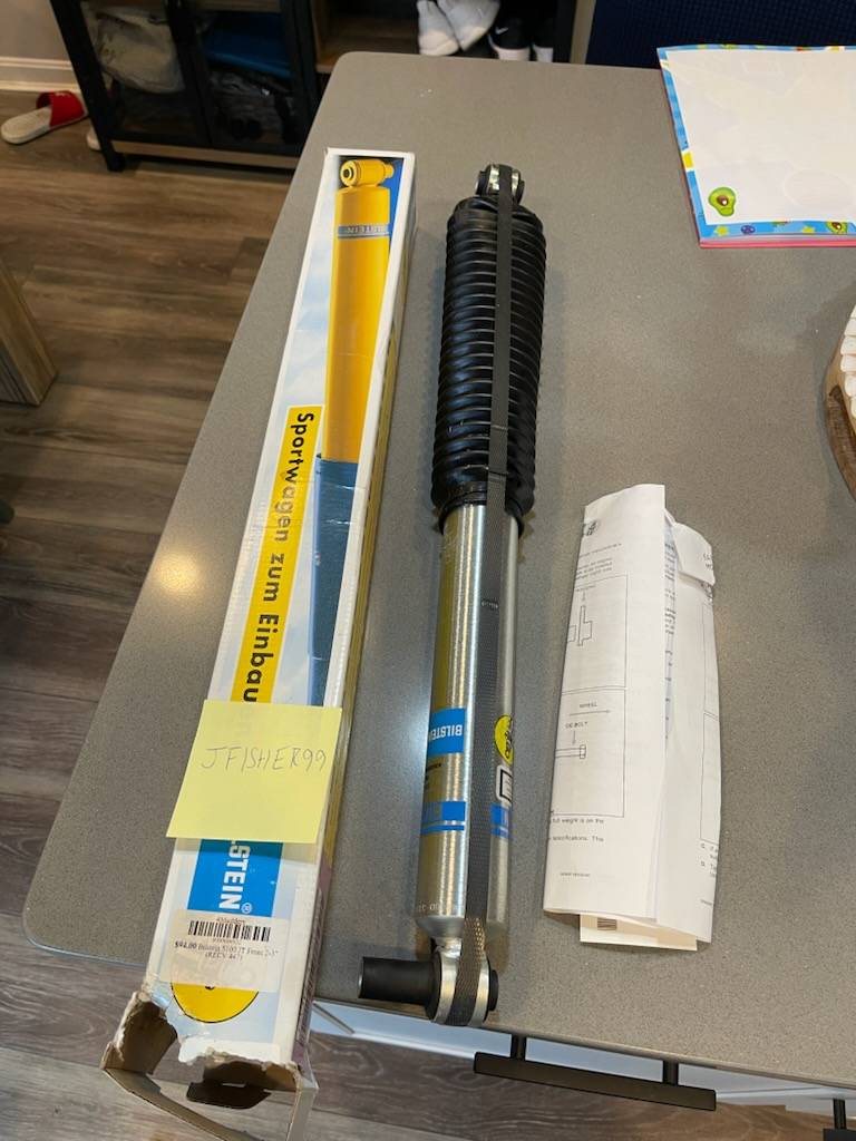 Jeep Gladiator For Sale: Bilstein 5100 Front shock for 2-3" lift IMG_6206