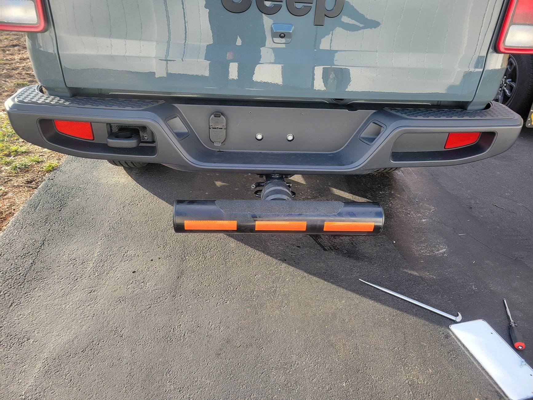 Jeep Gladiator Getting Rear Ended - 3 Times 20241231_145826