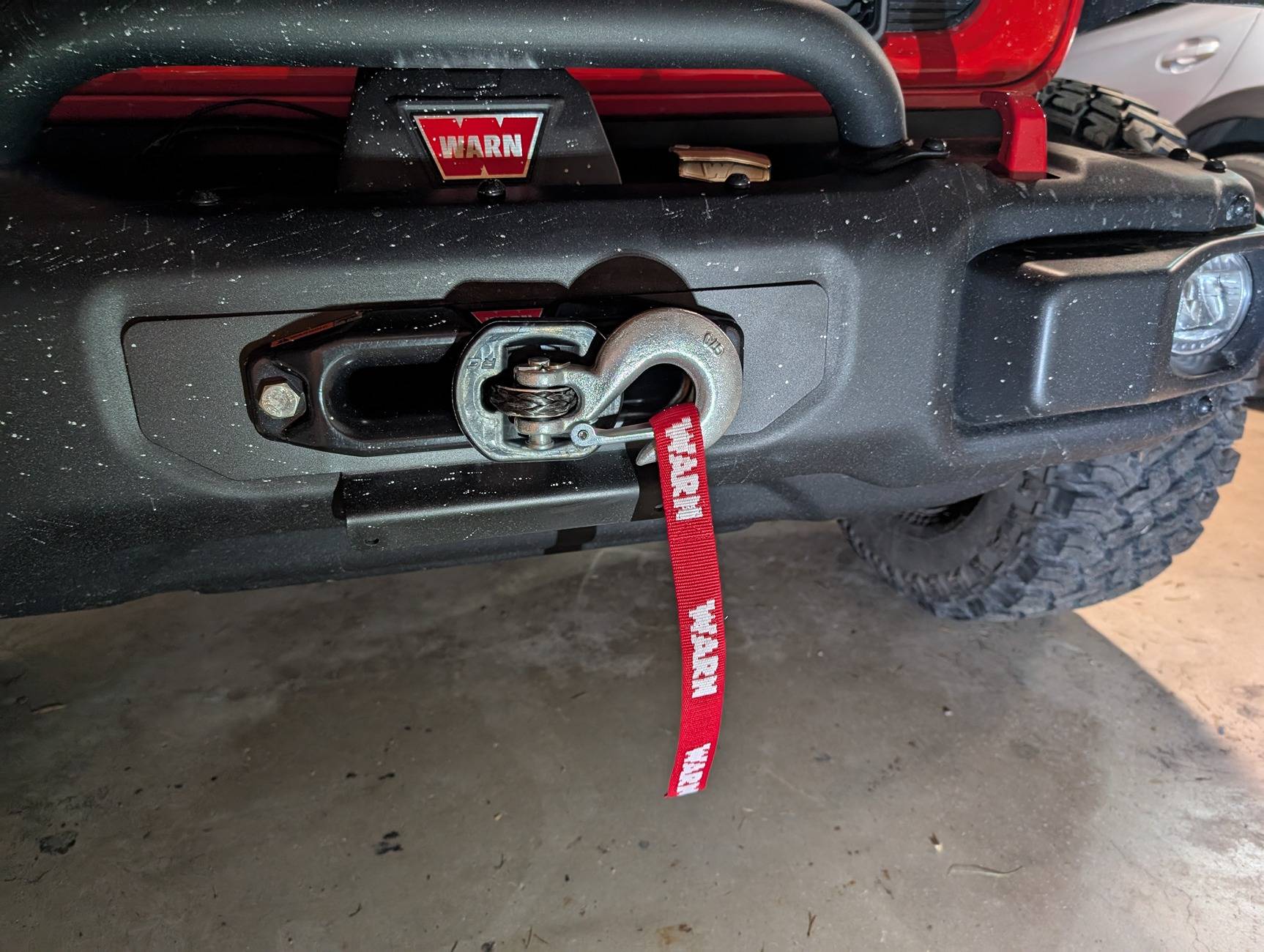 Jeep Gladiator Rubicon Winch install done PXL_20250105_233510344