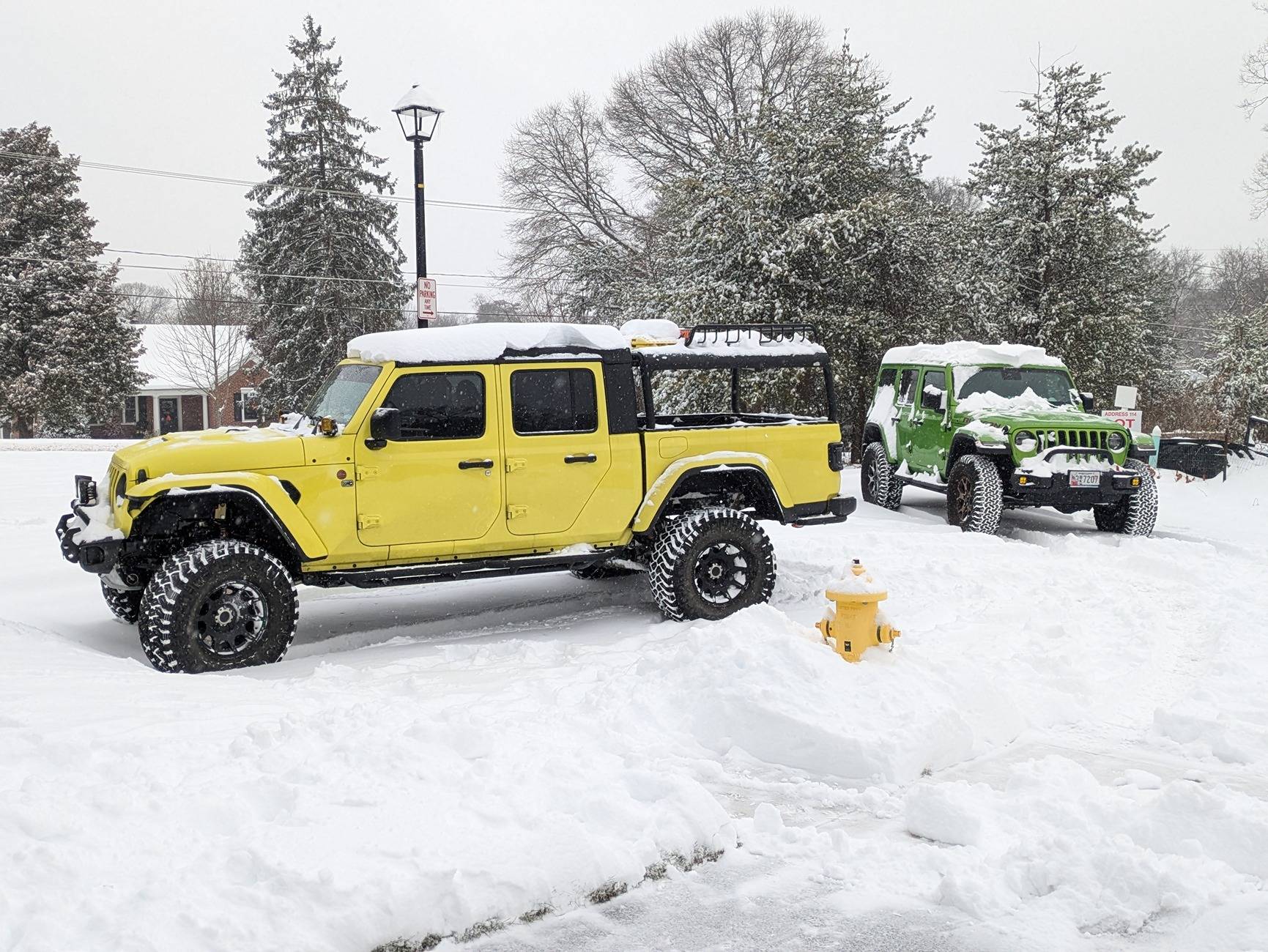 Jeep Gladiator Winter Storm Jan 6-7 2025  Post Pics Here! PXL_20250106_180724010