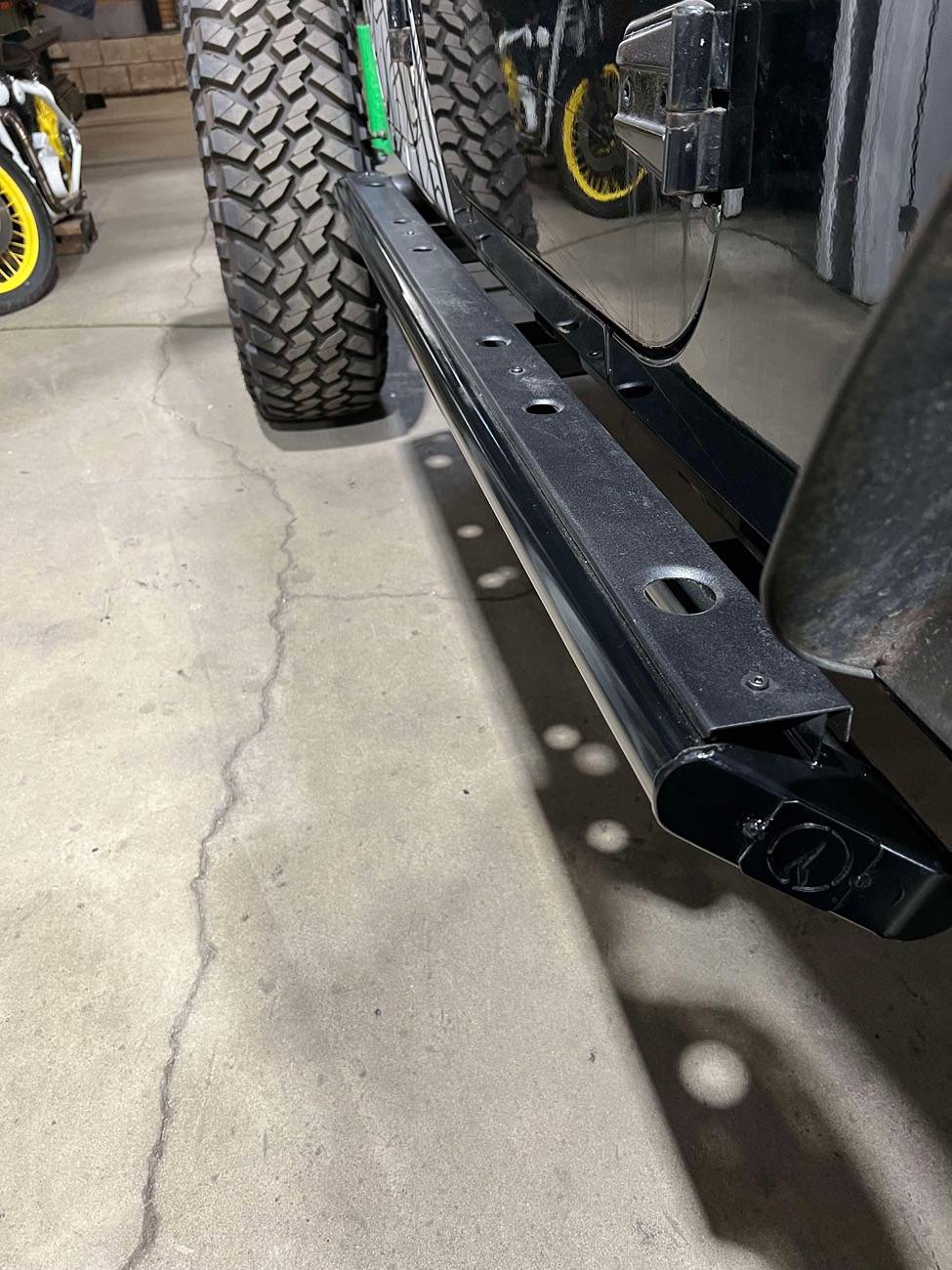 Jeep Gladiator Slider with step functionality IMG_2994