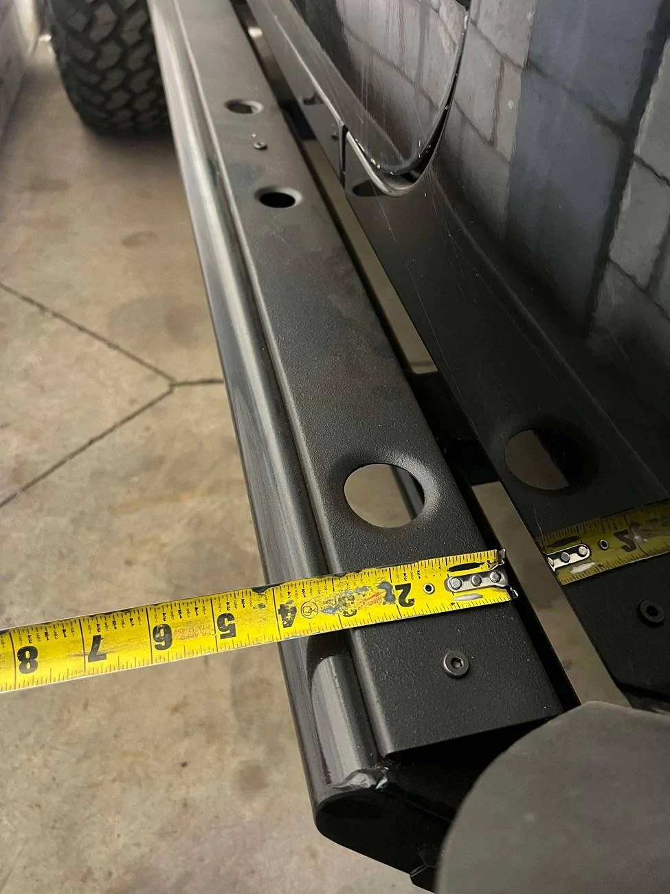 Jeep Gladiator Slider with step functionality IMG_2995