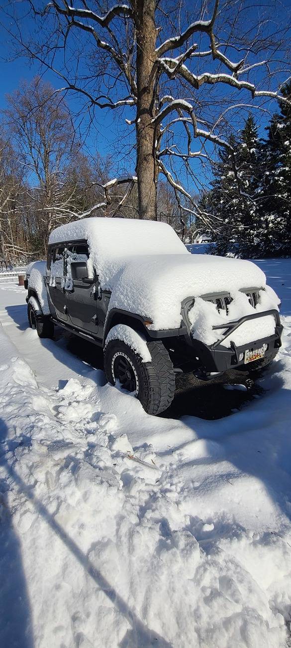 Jeep Gladiator Winter Storm Jan 6-7 2025  Post Pics Here! 20250107_102653