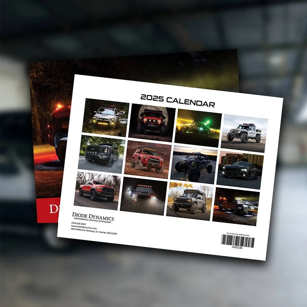 Jeep Gladiator 2025 Calendar | Release + Promotion | Diode Dynamics gCXoyL3
