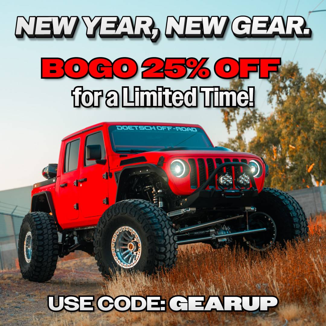 Jeep Gladiator NEW YEAR, NEW GEAR!! New Sale Offer From ORACLE Lighting! newyearBOGO-JT