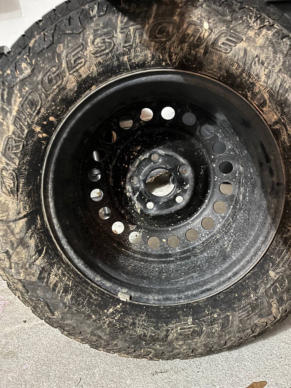 Jeep Gladiator Metal spare wheel IMG_1579