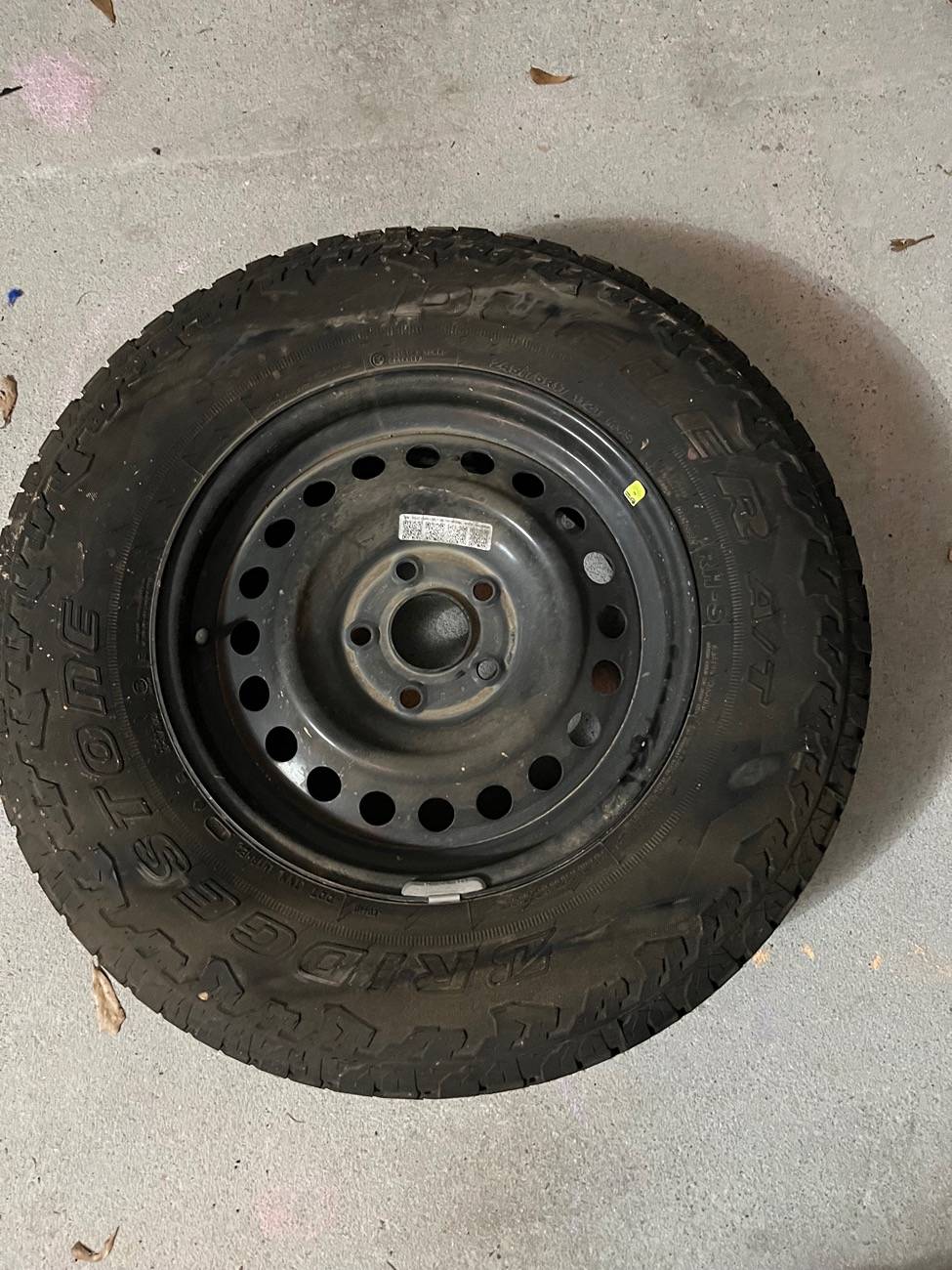 Jeep Gladiator Metal spare wheel IMG_1576