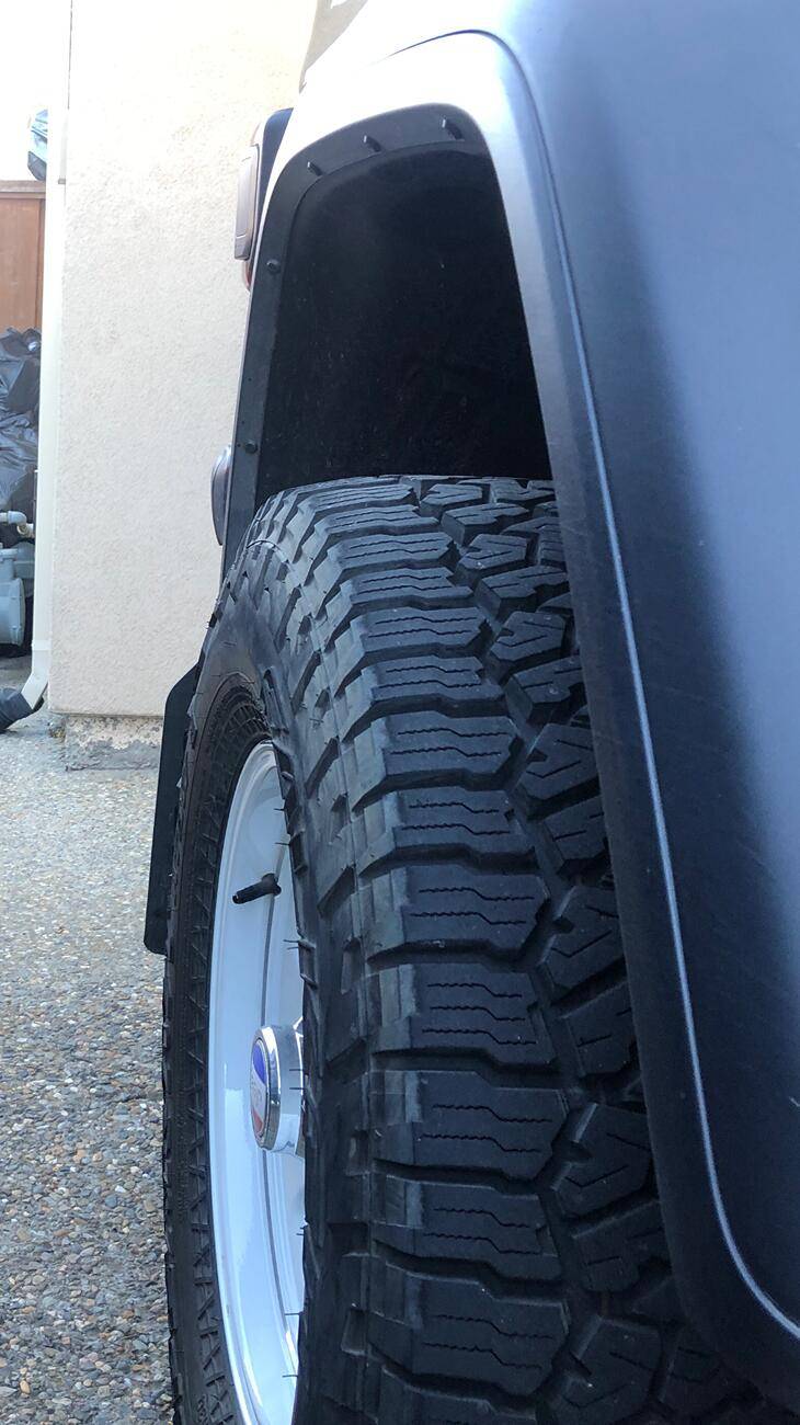 Jeep Gladiator x5 285/70r17 Falken Wildpeak At3W With Quadratec CJ Retro Wheels AAB734FB-6F72-4428-80BA-FA196E1A5B4E