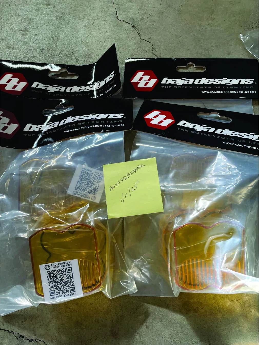 Jeep Gladiator Baja Designs Assorted Lens - NIB baja lp4 lens