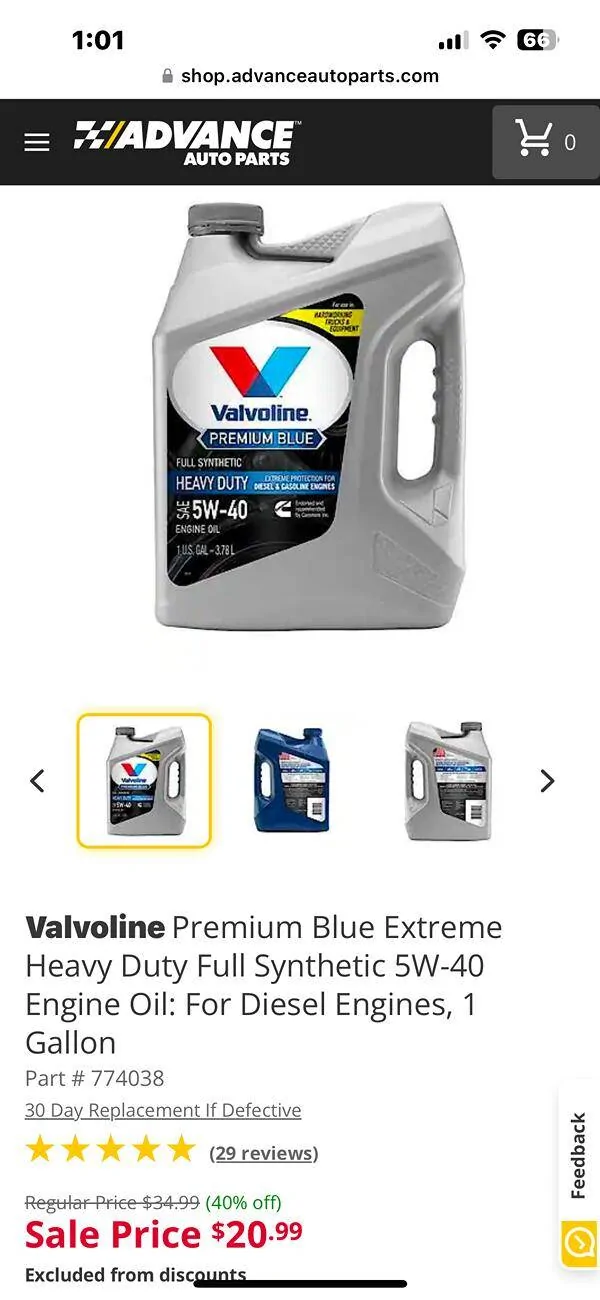 Jeep Gladiator Official EcoDiesel Oil and Filter Recommendations IMG_0107