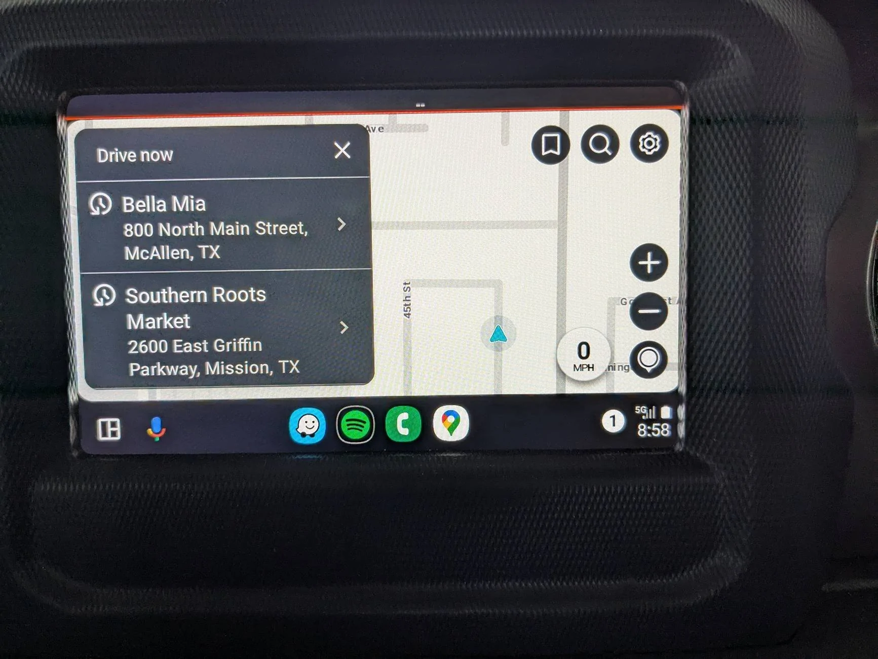 Jeep Gladiator Adjusting ring volume on Android Auto PXL_20250112_145840308