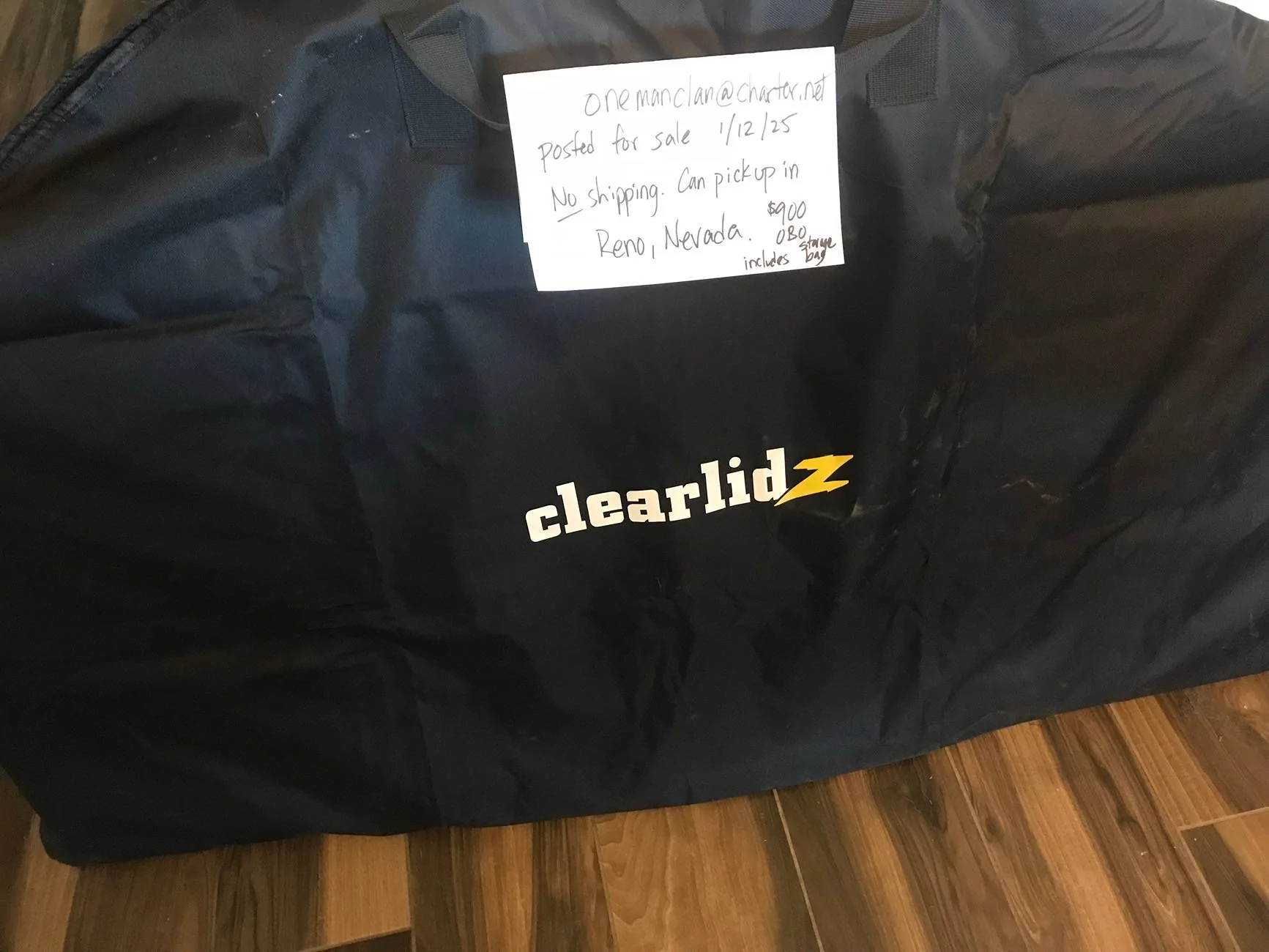 Jeep Gladiator Clearlidz Top From 2023 Gladiator JT Storage Bag Included Clear Lidz! IMG_8335