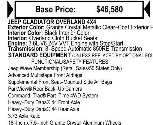 Jeep Gladiator 2024 Sport Nighthawk Edition - Most OPTIMAL Build On Stock Suspension IMG_2240
