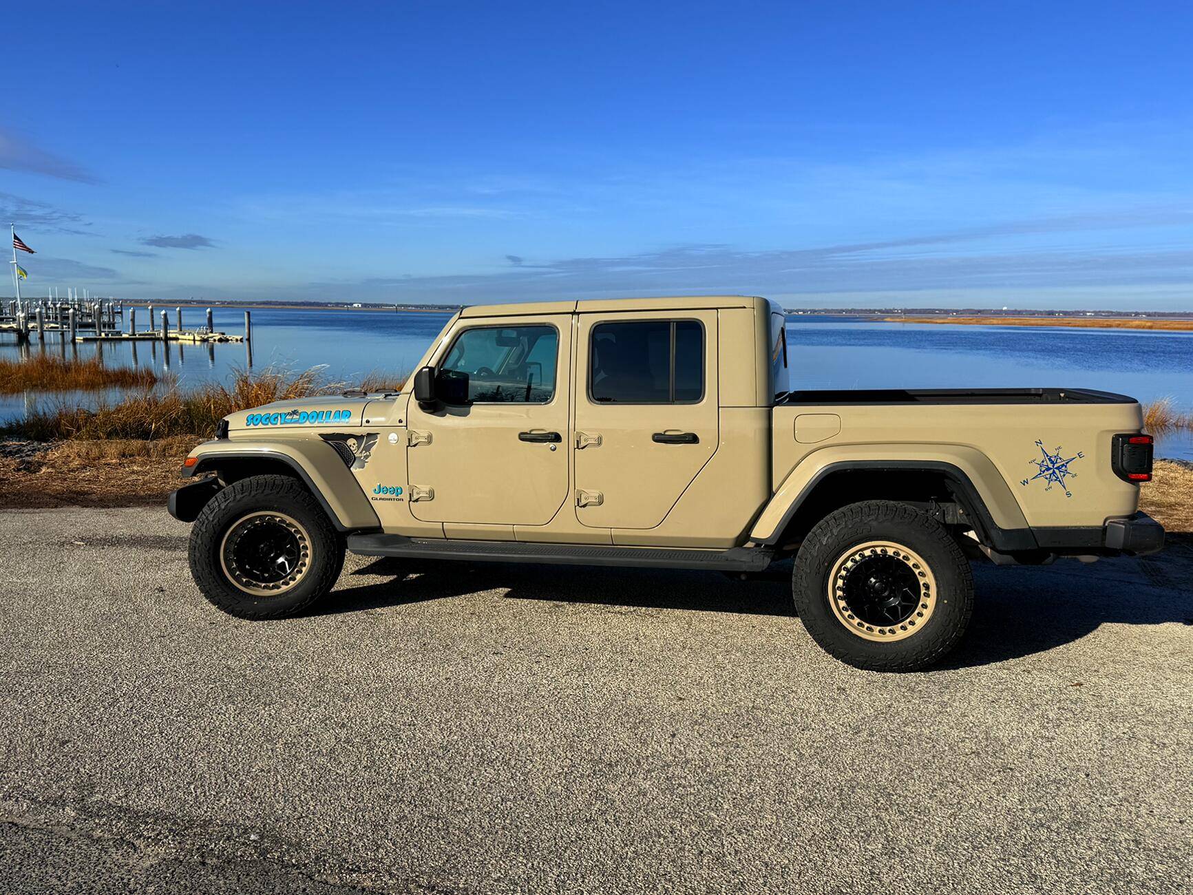 Jeep Gladiator Tires & Wheels installed IMG_6959