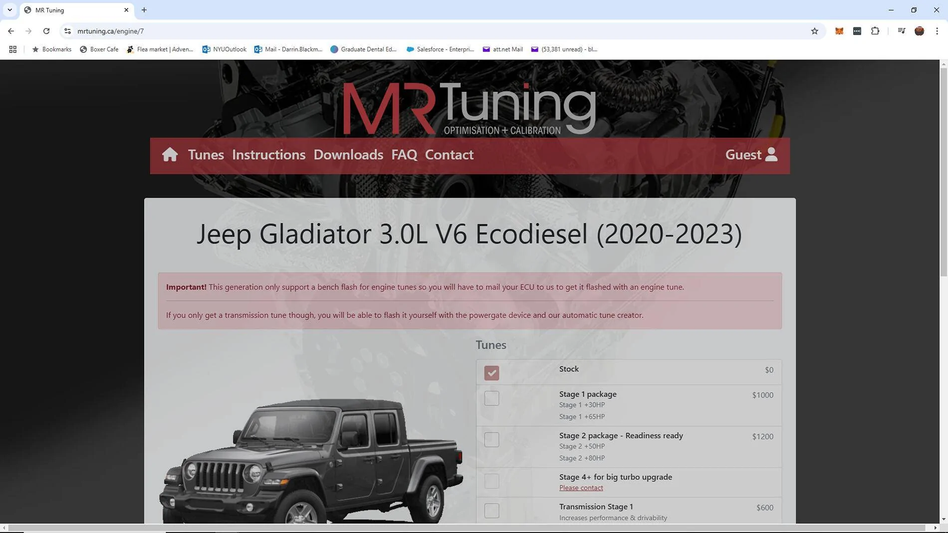 Jeep Gladiator ECU/PCM clone process & pricing 1737047432488-l2