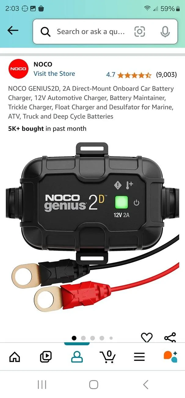 Jeep Gladiator Aux switches unavailable battery charging Screenshot_20250118_140330_Amazon Shopping
