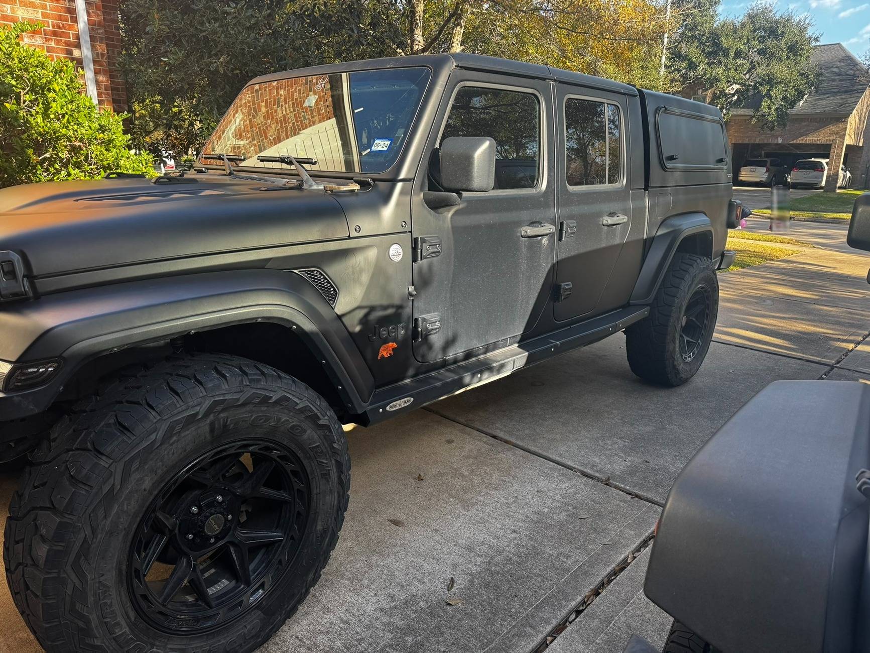 Jeep Gladiator 2022 Gladiator - the Black Widow Build IMG_0667.JPEG