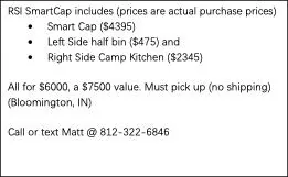Jeep Gladiator RSI Smartcap and Camp Kitchen for sale 1737747379568-1x