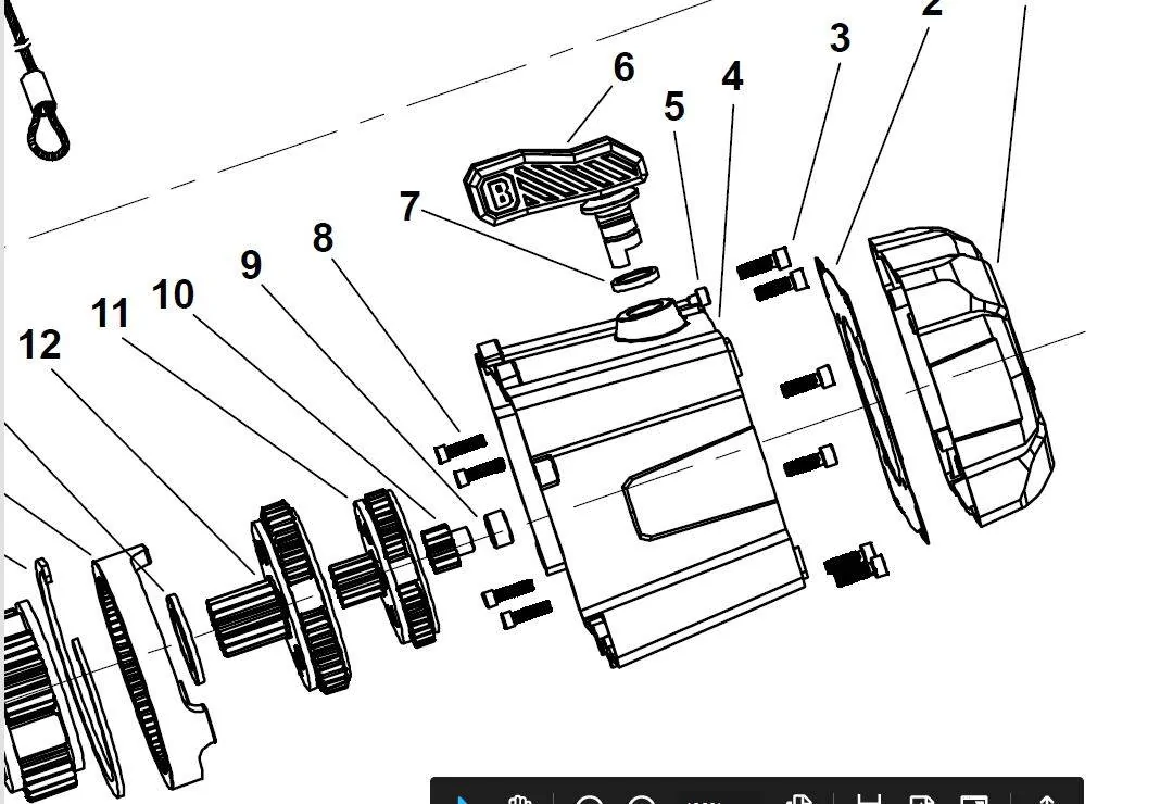 Jeep Gladiator BADLAND APEX 12000# Winch syn line almost impossible to freespool Clutch Handl