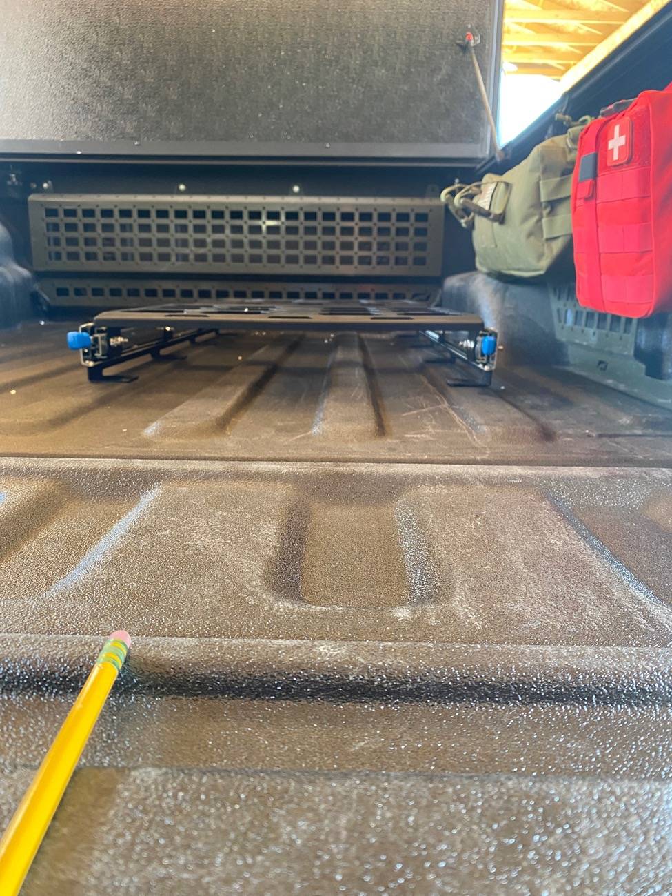 Jeep Gladiator Packout box slider rack, bed storage IMG_8781
