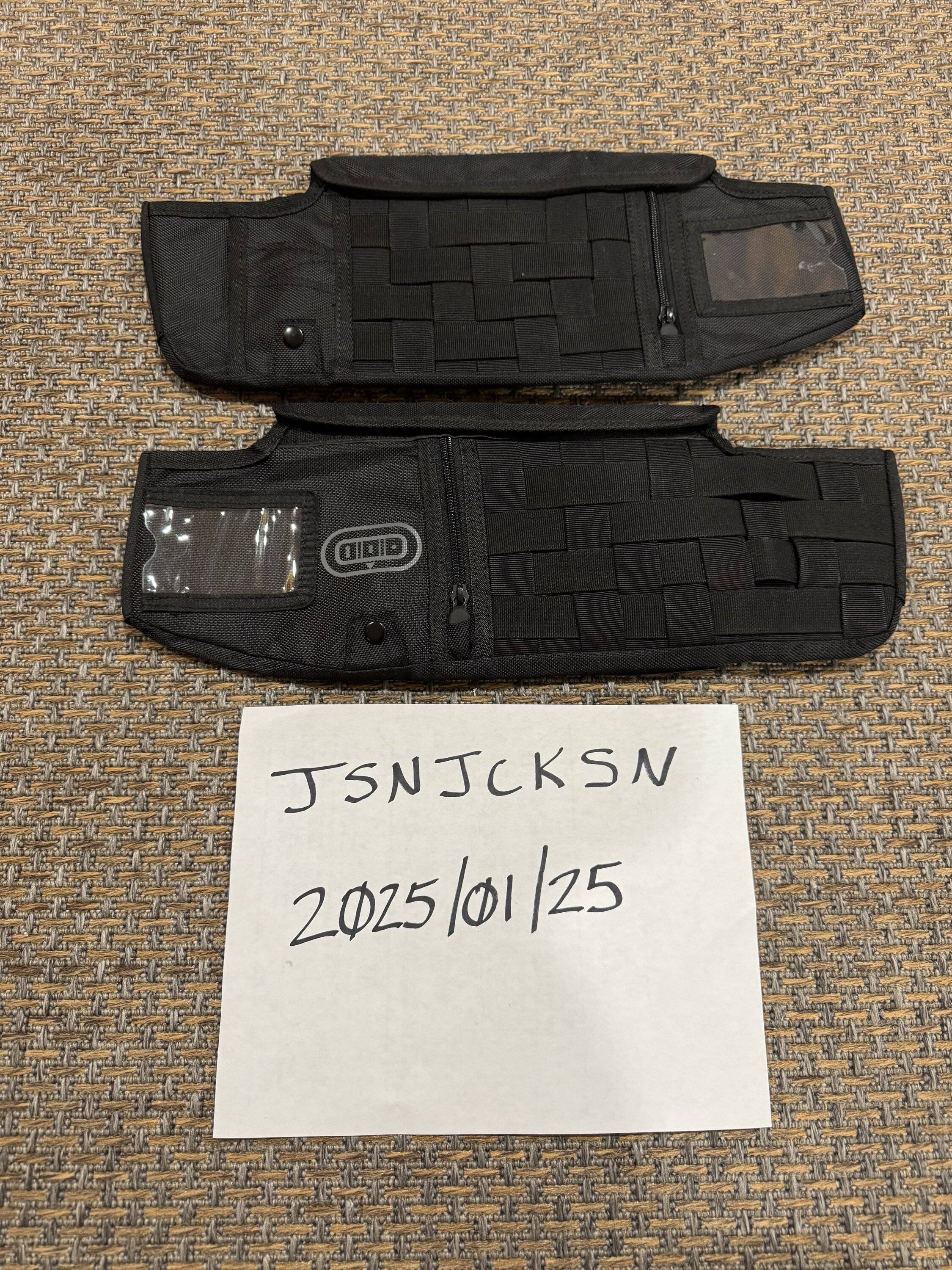 Jeep Gladiator Visor Organizer/Cover Black Best Offer IMG_3174