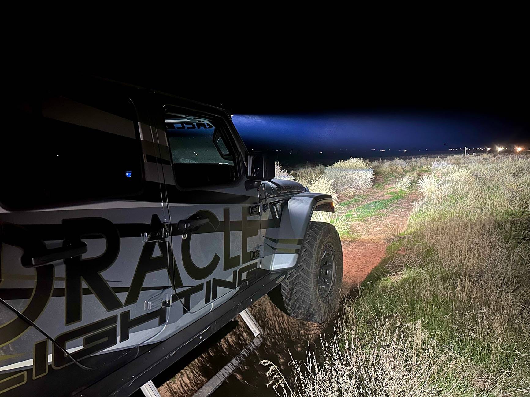 Jeep Gladiator KC Gravity Titan Light Bar Installed IMG_2937