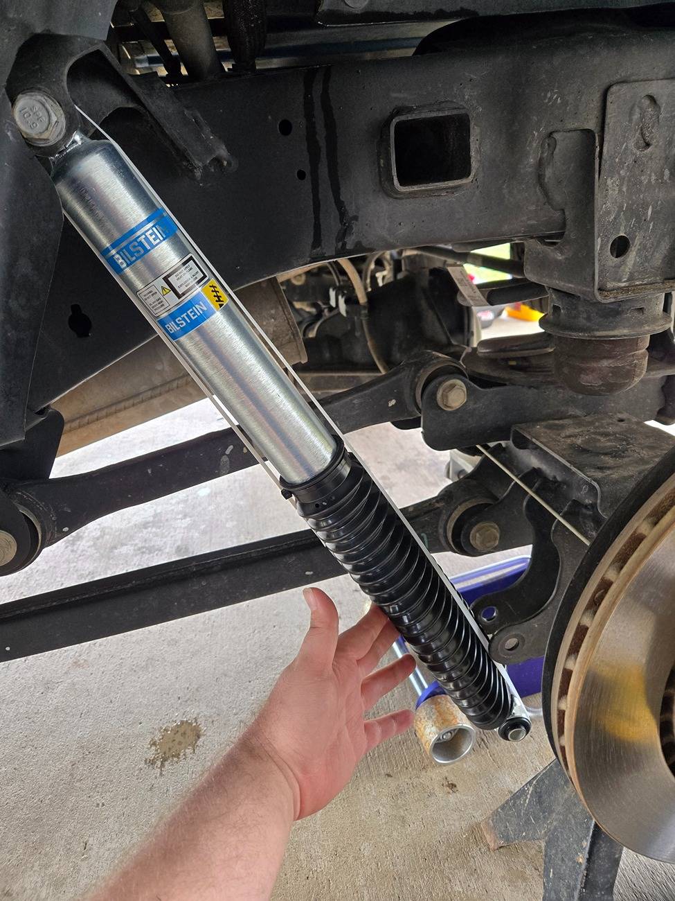 Jeep Gladiator Bilstein 5100 'Upgrade' on '22 Sport Max Tow 20250131_143413