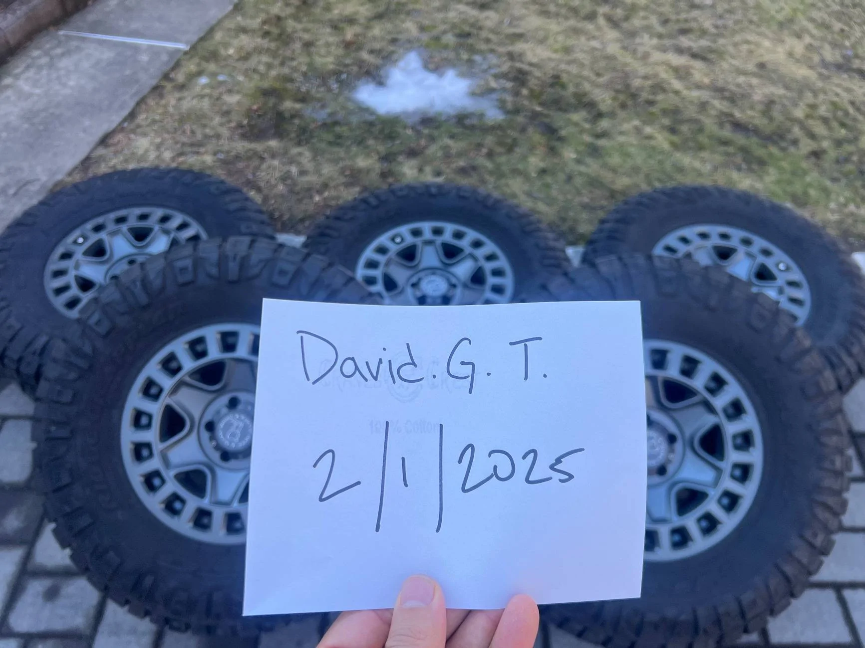 Jeep Gladiator FS: 17" Black Rhino York and 35" x 12.5" Nitto Ridge Grapplers with TPMS (5x) IMG_6573
