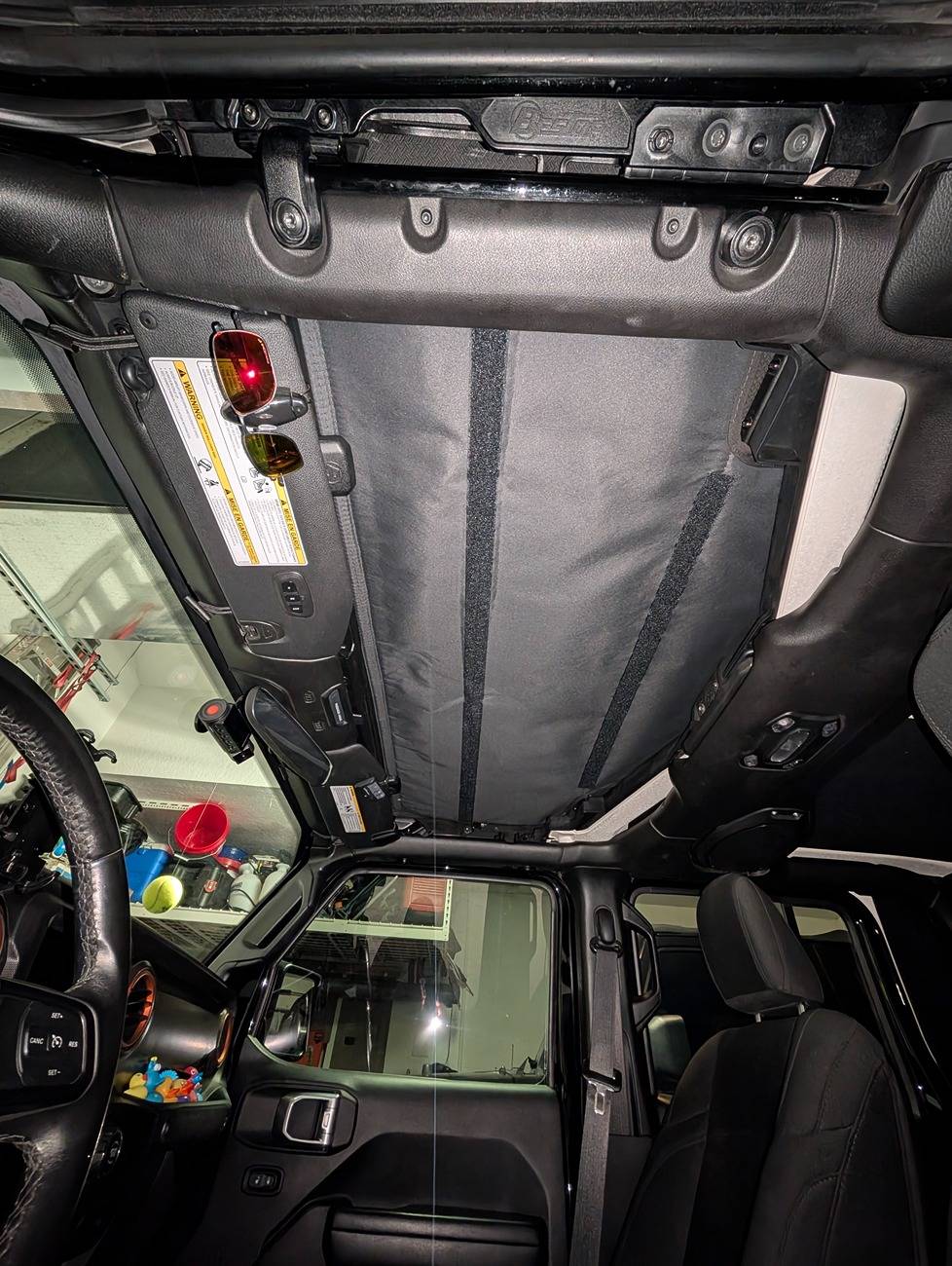 Jeep Gladiator New! Hothead Headliner for the Bestop Sunrider® – Order Now! 🚀 PXL_20250203_011704158