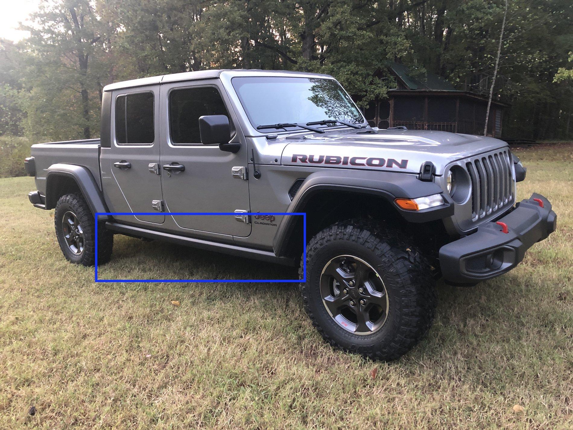 Jeep Gladiator Rubicon Rock Rails - For Sale or Trade Gladiator Rock Rails